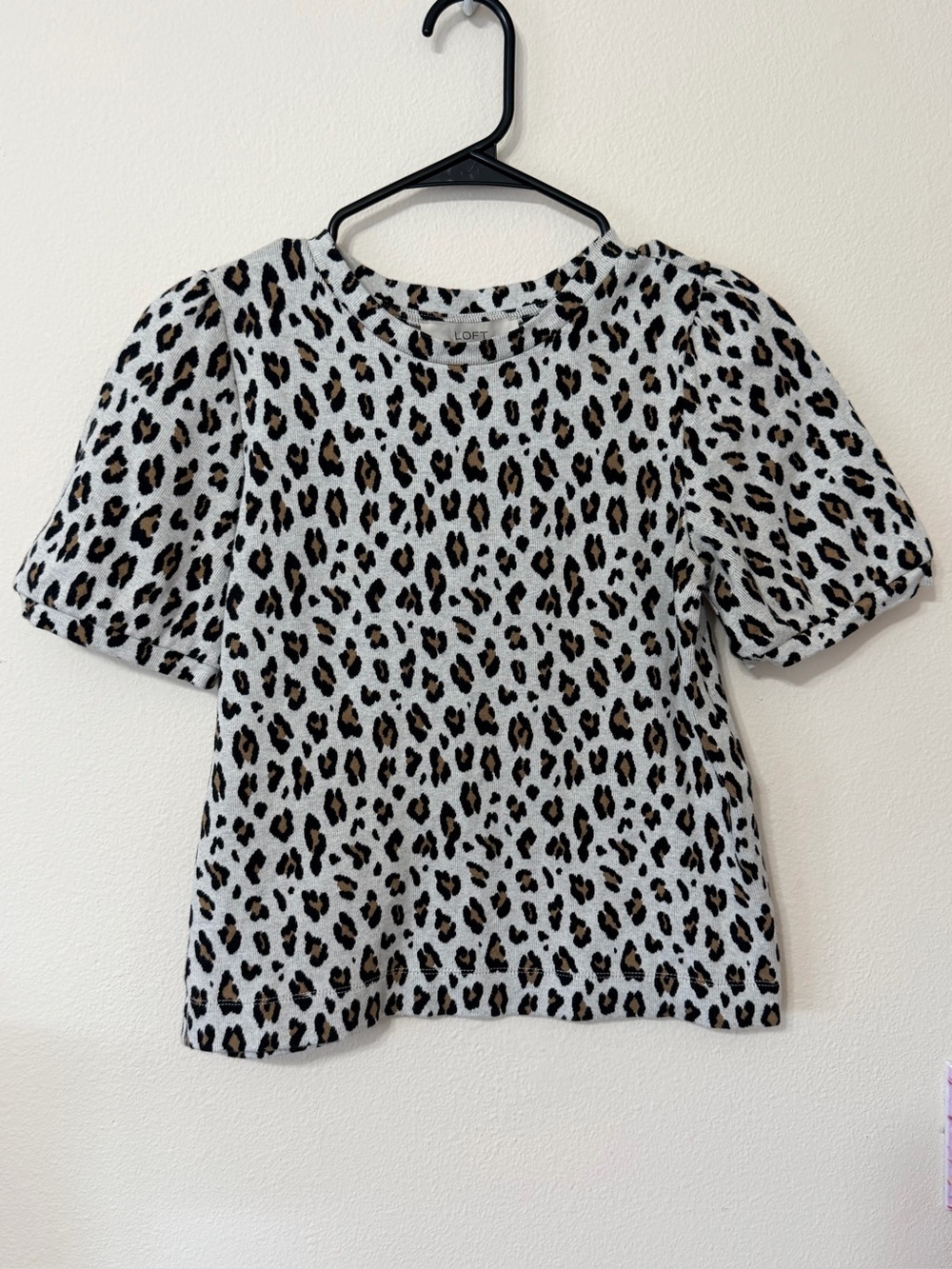 The Loft animal print shirt size XS